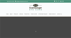 Desktop Screenshot of ecenbargereyecare.com